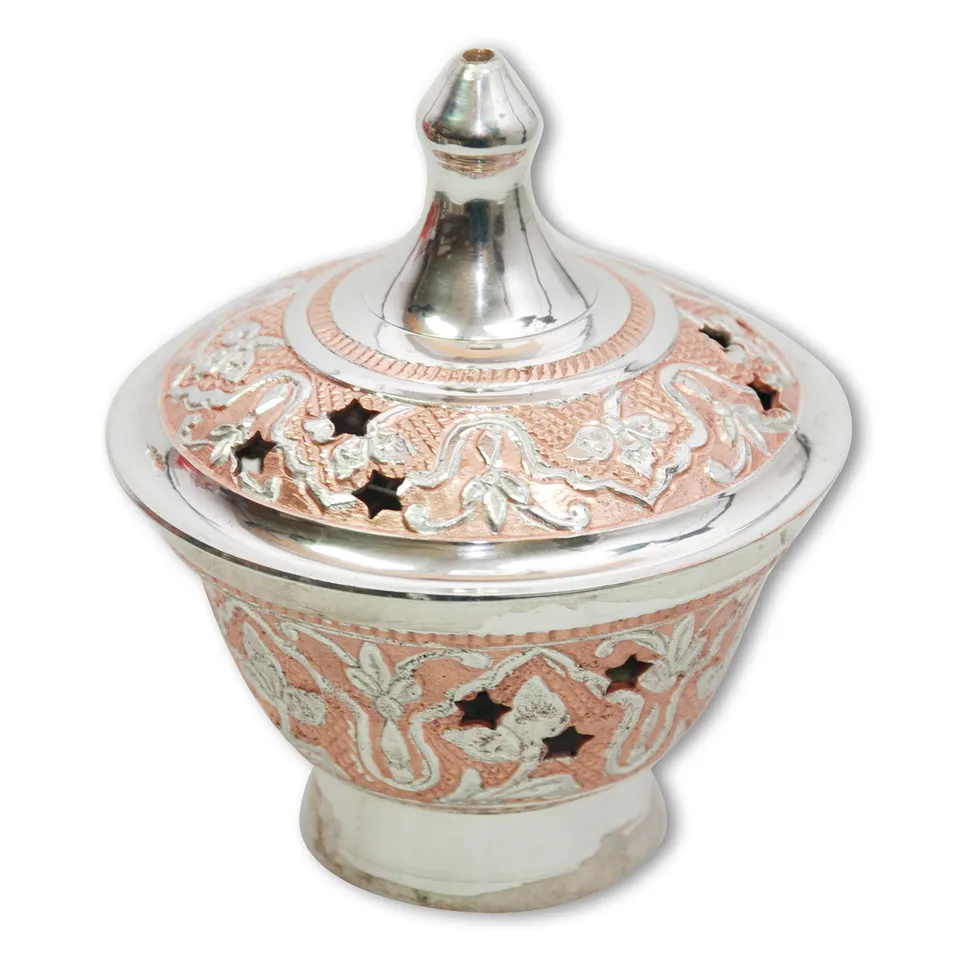 choco-lina-r-uchern-weihrauchgef-11x9cm-messing-rosa-kohle image 1