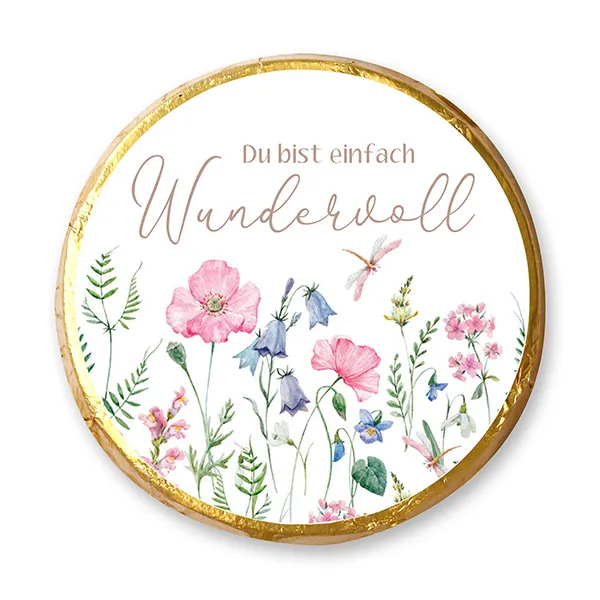 choco-lina-schoko-du-bist-wundervoll-chocotaler-geschenk image 1