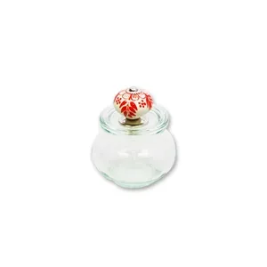 choco-lina-weckglas-dekorknopf-vorratsglas-220ml-schmuckglas image 1