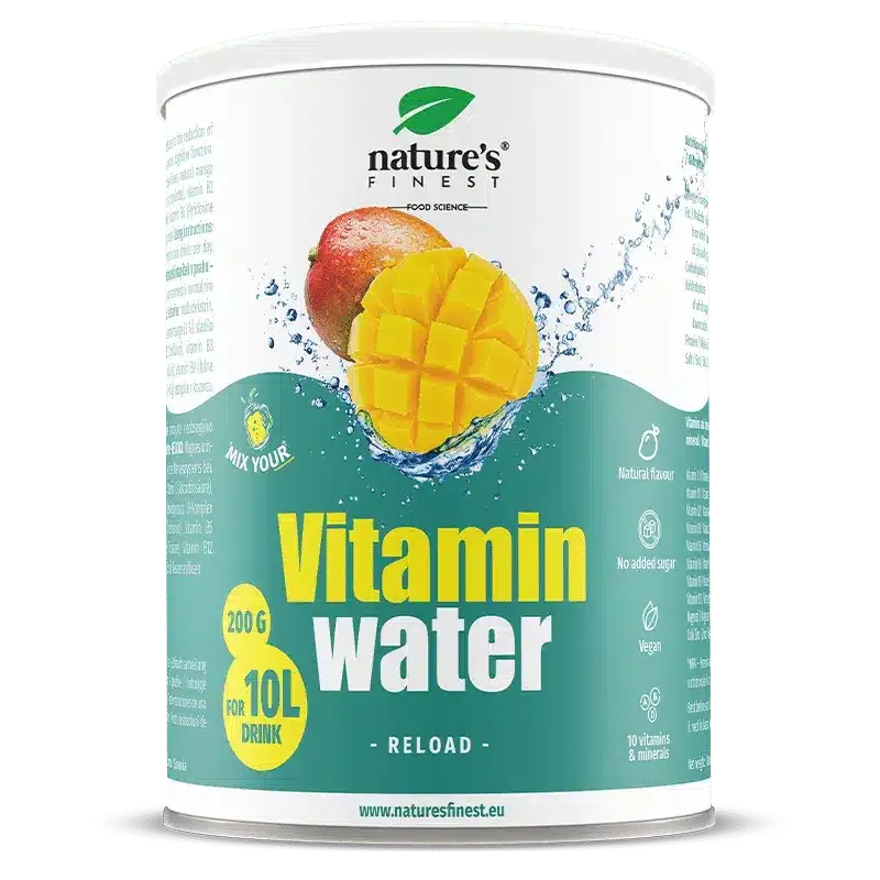 nature-s-finest-reload-vitaminwasser-mango-ohne-zucker image 1