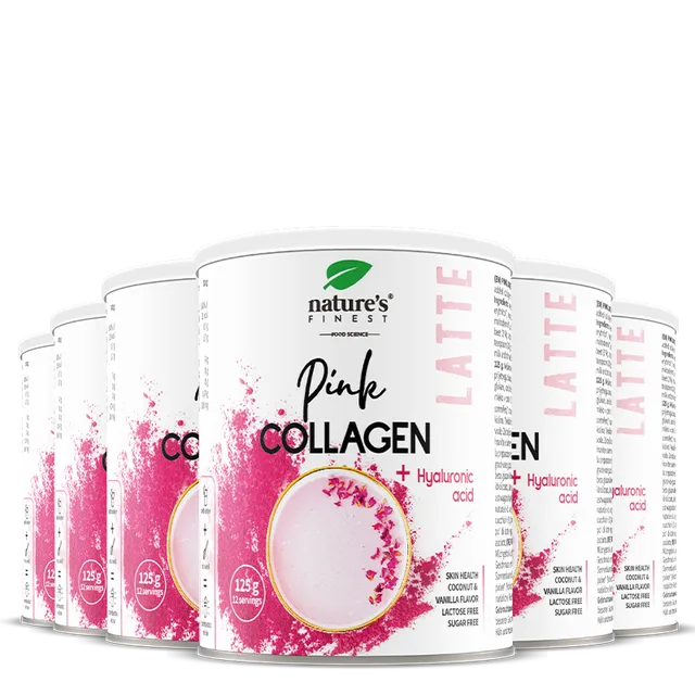 nature-s-finest-pink-latte-collagen-pulver-vorratspaket-haut image 1