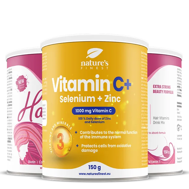 nature-s-finest-hair-vitamins-vitamin-c-zink-selen-set image 1