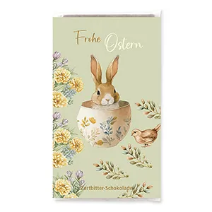choco-lina-schoko-frohe-ostern-zartbitterschokolade-ostern image 1