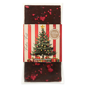 choco-lina-himbeer-schokolade-vegan-frohes-fest-christbaum image 1