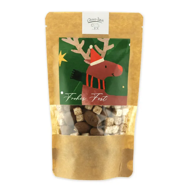 choco-lina-feine-knabberei-mandeln-kakao-vollmilchschokolade-kokos-frohes-fest image 1