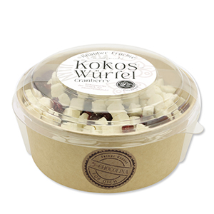 choco-lina-naschen-s-ss-sauer-kokosw-rfel-cranberry-bowl-snack image 1