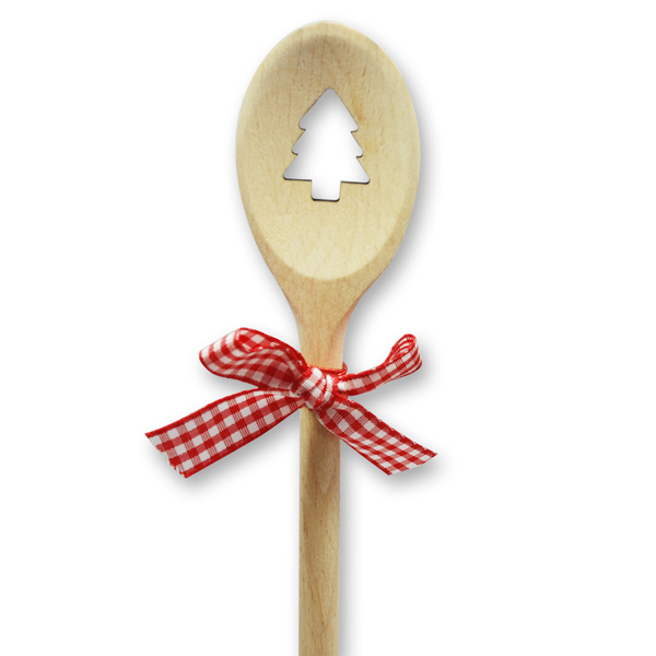 choco-lina-tannenbaum-kochl-ffel-oval-holz-mit-masche image 1
