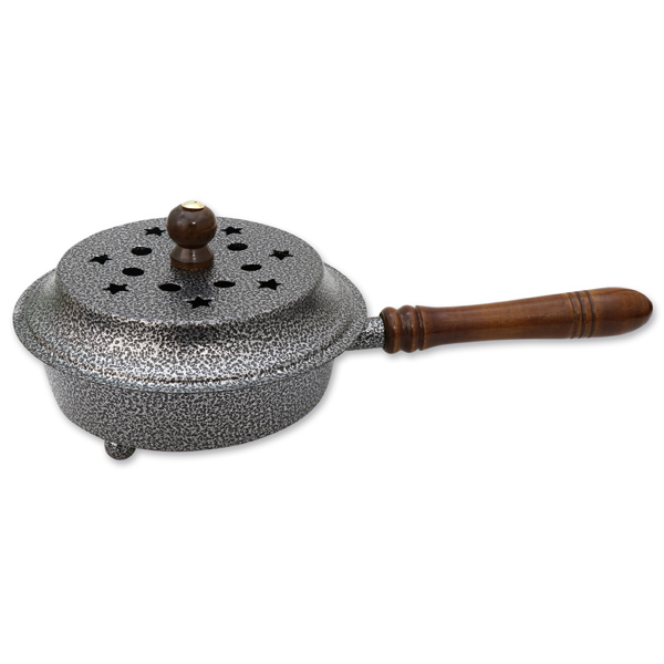 choco-lina-r-uchern-weihrauchpfanne-holzgriff-13cm-kohle image 1