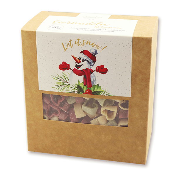 choco-lina-let-it-snow-eiernudeln-pasta-geschenk image 1