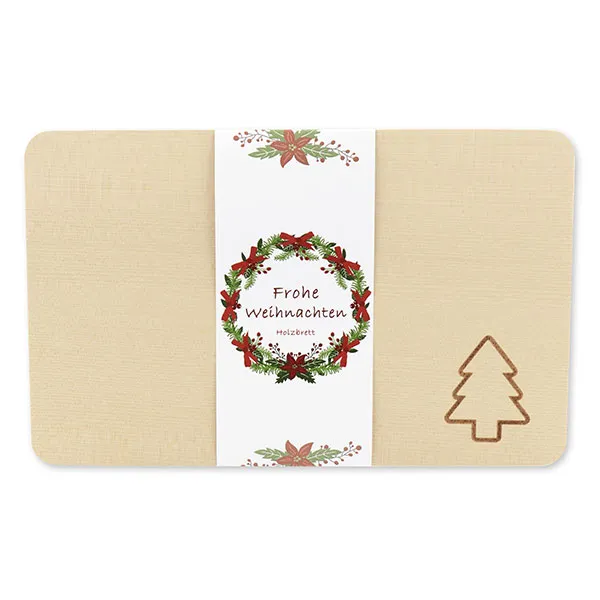 choco-lina-k-chenhelfer-holzbrett-tannenbaum-frohe-weihnachten-graviert image 1
