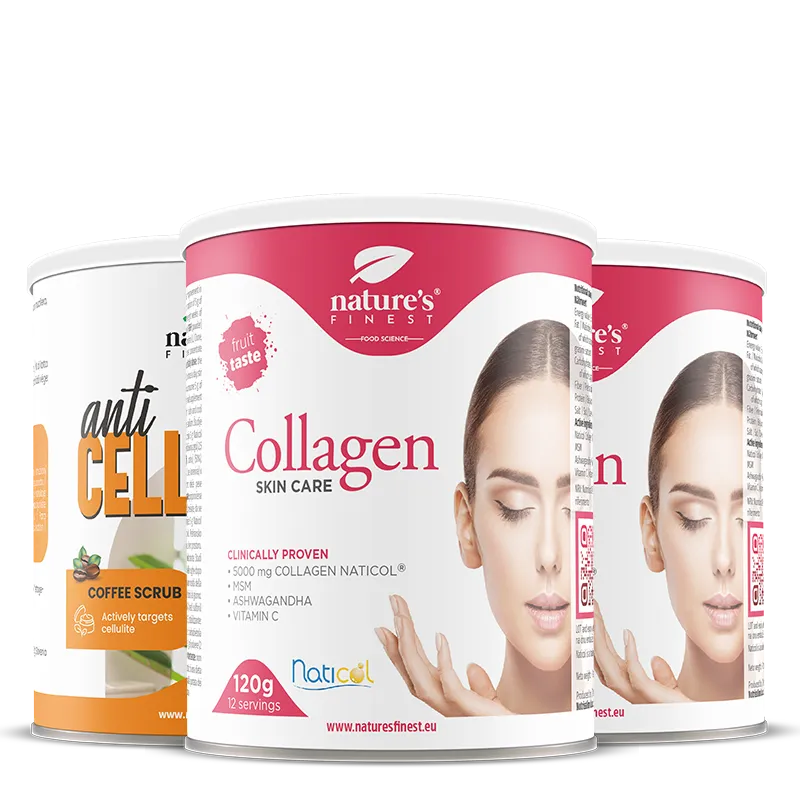nature-s-finest-collagen-skincare-pulver-2x-kaffeepeeling-set image 1