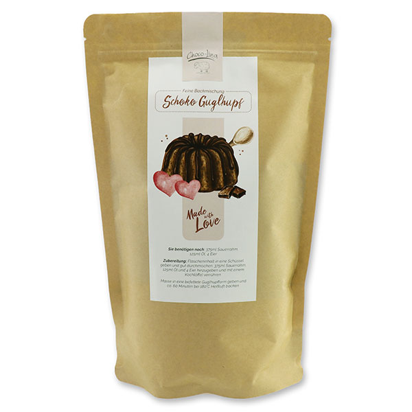 choco-lina-backmischung-schoko-guglhupf-saftiger-kuchen image 1