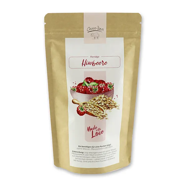 choco-lina-naschen-porridge-himbeere-haferbrei-fruchtig image 1
