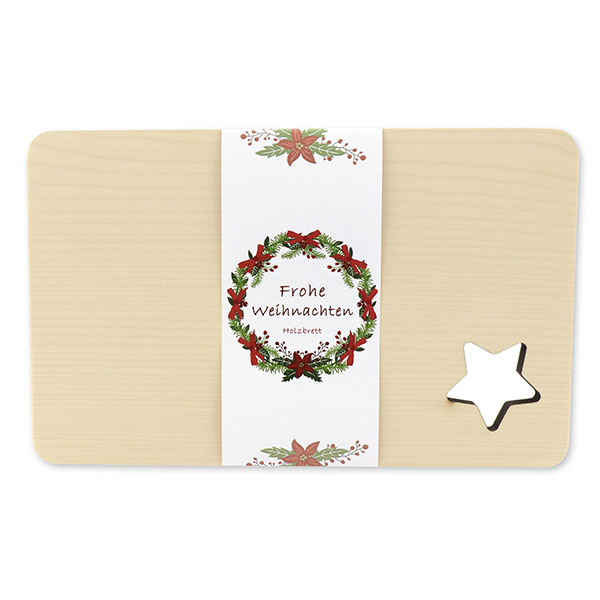 choco-lina-holzbrett-stern-frohe-weihnachten-fr-hst-cksbrett image 1