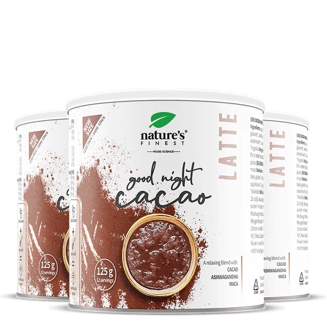 nature-s-finest-good-night-latte-kakaopulver-paket-ashwagandha image 1
