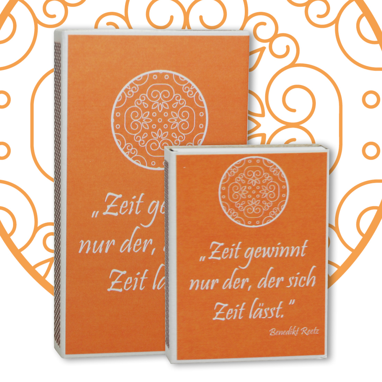 choco-lina-zeit-gewinnt-spruchkarte-deko-benedikt-reetz image 1