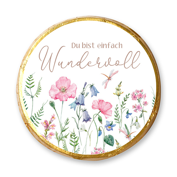 choco-lina-schoko-du-bist-wundervoll-chocotaler-geschenk image 1
