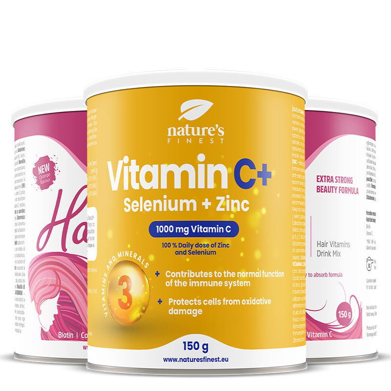 nature-s-finest-hair-vitamins-vitamin-c-zink-selen-set image 1