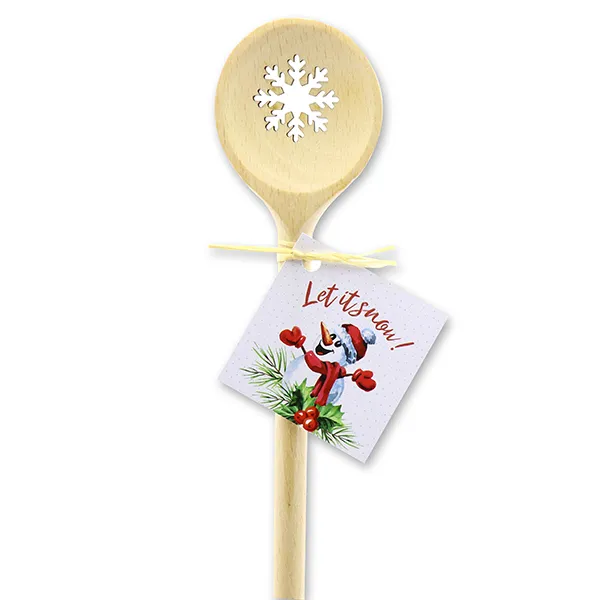 choco-lina-schneeflocke-kochl-ffel-rund-holz-let-it-snow image 1