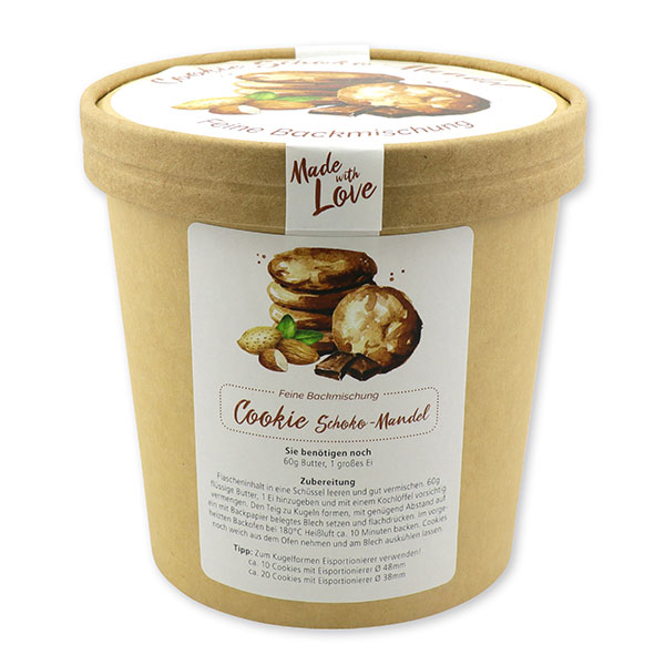 choco-lina-cookie-schoko-mandel-backmischung-backen image 1