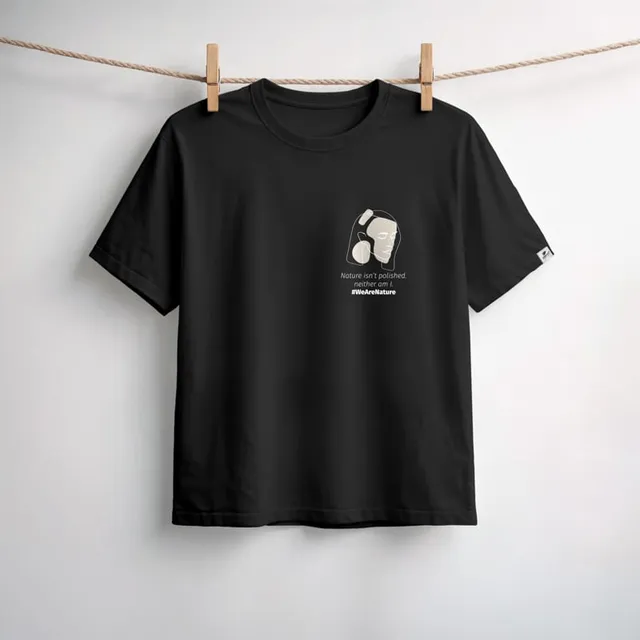 nature-s-finest-nature-isn-t-polished-t-shirt-spruch image 1