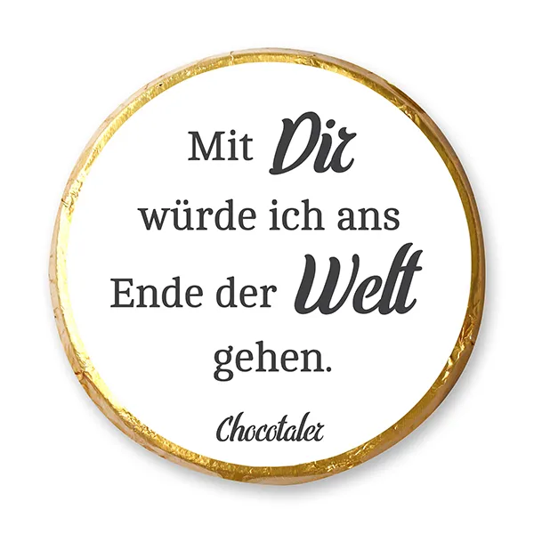 choco-lina-schoko-chocotaler-ende-der-welt-spruch image 1