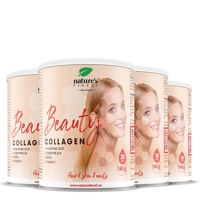 nature-s-finest-beauty-kollagen-hyaluron-pulver-4er-paket-haut-haare image 1