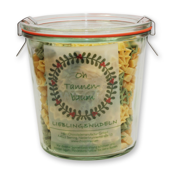 choco-lina-oh-tannenbaum-lieblingsnudeln-mix-nudeln-glas image 1