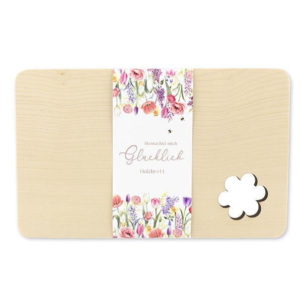 choco-lina-holzbrett-blume-fr-hst-cksbrett-klein-geschenk image 1
