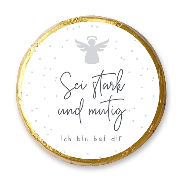 choco-lina-schoko-sei-stark-und-mutig-chocotaler-schokolade-geschenk image 1