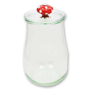 choco-lina-weckglas-tulpenglas-1750ml-mit-dekorknopf-glas image 1