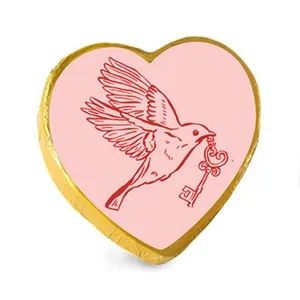 choco-lina-taube-schl-ssel-chocoherzen-schokolade image 1