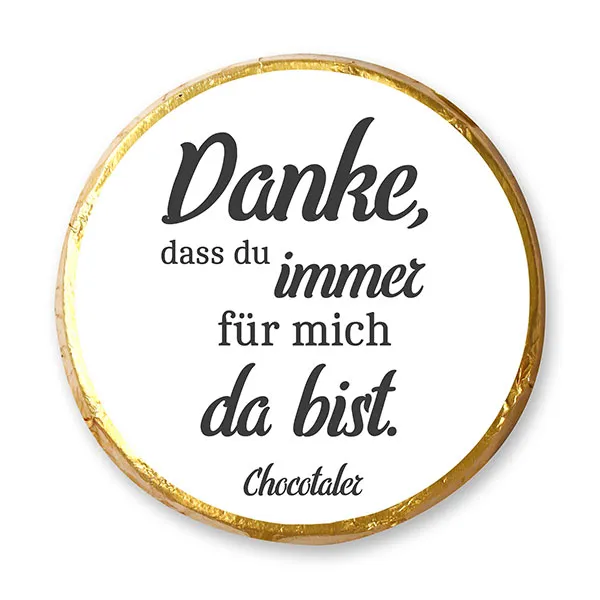 choco-lina-schoko-chocotaler-danke-schokolade-geschenk image 1