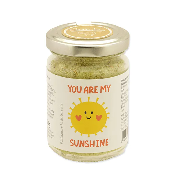 choco-lina-pistazie-kr-utersalz-gew-rz-you-are-my-sunshine-glas image 1