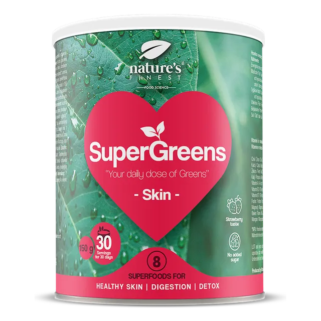 nature-s-finest-supergreens-skin-haut-drink-biotin image 1