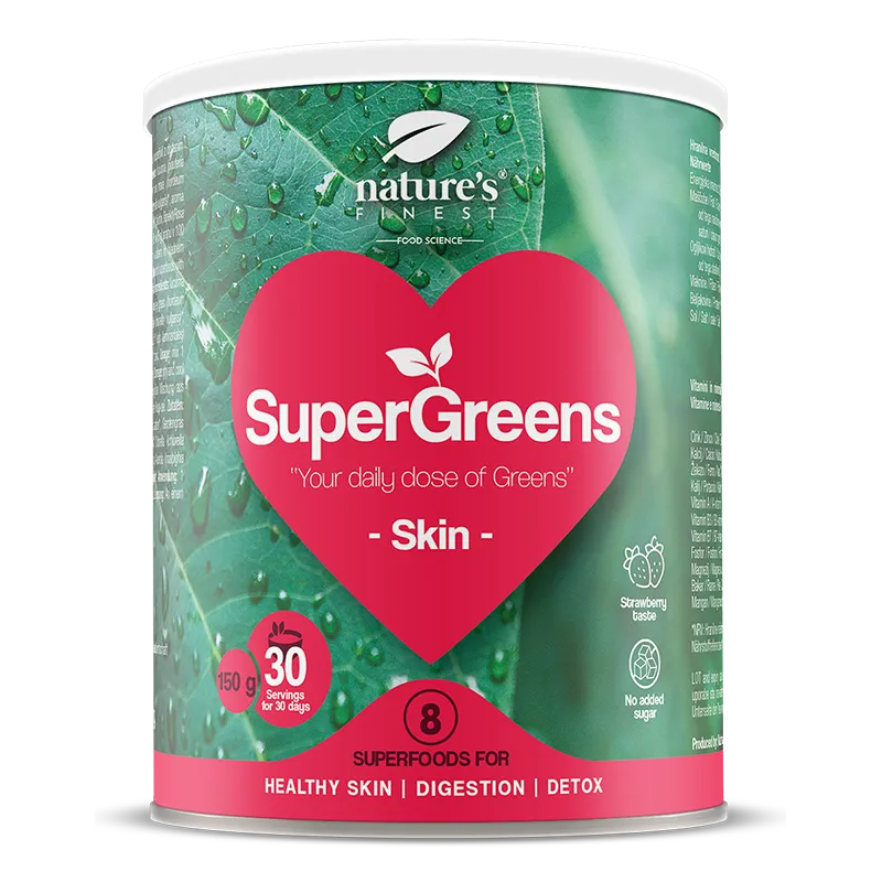 nature-s-finest-supergreens-skin-haut-drink-biotin image 1