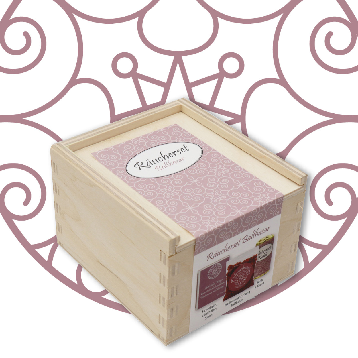choco-lina-r-uchern-deko-balthasar-r-ucherset-geschenkset image 1