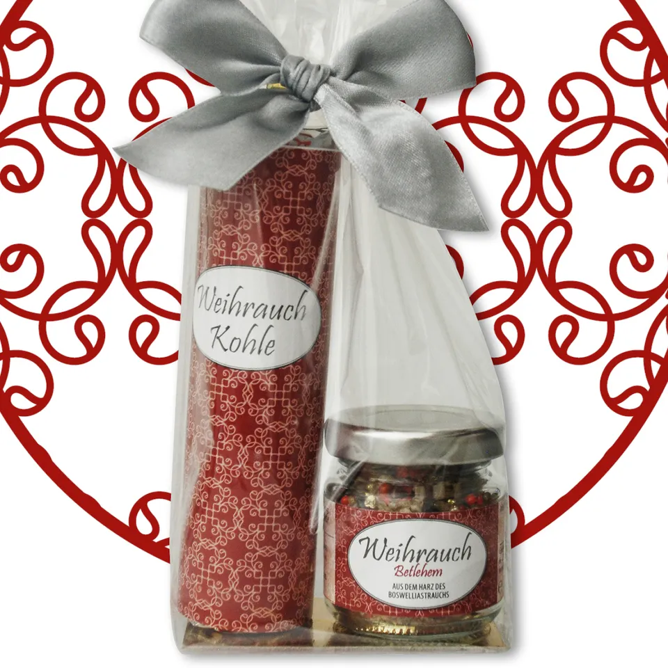 choco-lina-betlehem-weihrauchmischung-im-glas-mit-r-ucherkohle image 1