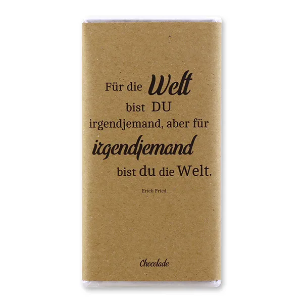 choco-lina-schoko-85-zartbitterschokolade-spruchtafel image 1