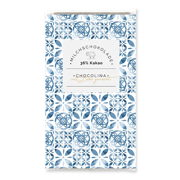 choco-lina-schoko-blaues-kachel-design-milchschokolade-tafel image 1