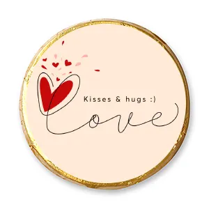 choco-lina-schoko-chocotaler-kisses-and-hugs-schokolade-taler image 1