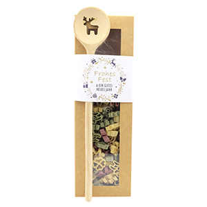 choco-lina-nudeln-geschenkset-frohes-fest-mit-kochl-ffel-pasta image 1