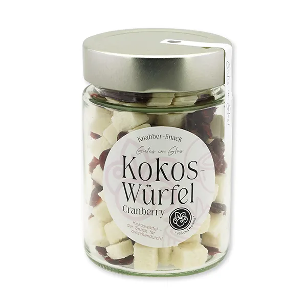 choco-lina-naschen-kokosw-rfel-cranberry-snack image 1