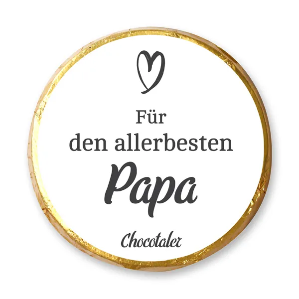 choco-lina-schoko-chocotaler-f-r-den-allerbesten-papa image 1