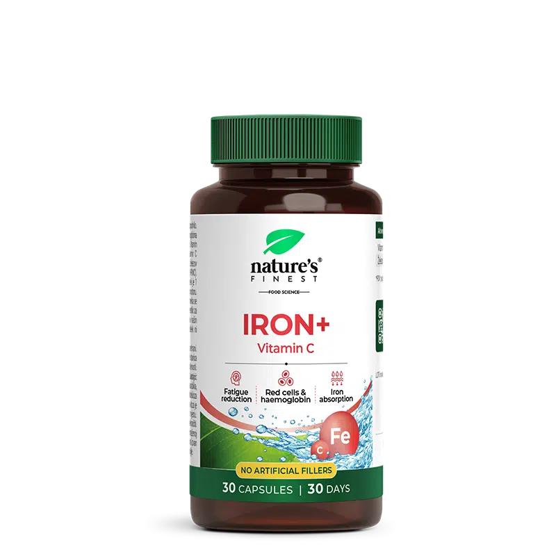 nature-s-finest-iron-vitamin-c-kapseln-eisen-blutbildung image 1
