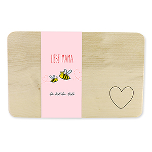 choco-lina-holzbrett-mit-herz-liebe-mama-schneidebrett-holzgeschenk image 1
