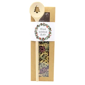 choco-lina-nudeln-geschenkset-eine-sch-ne-zeit-pasta-kochl-ffel image 1