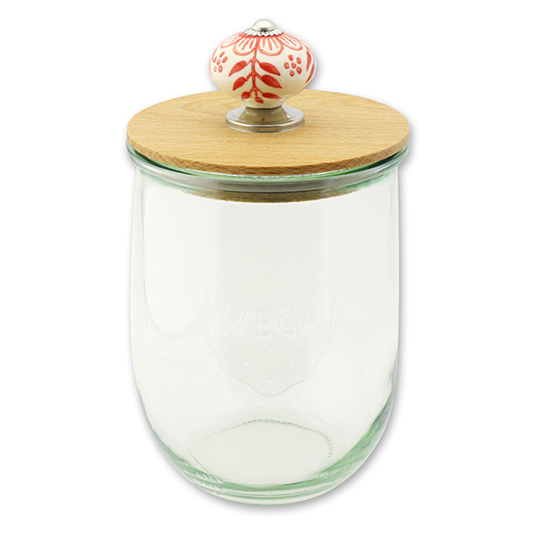choco-lina-weck-glas-holzdeckel-tulpenglas-1062-ml image 1