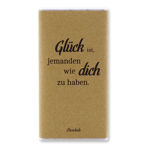 choco-lina-schoko-gl-ck-jemanden-85-zartbitterschokolade-tafel image 1