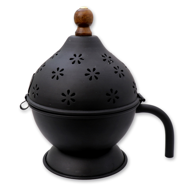 choco-lina-r-uchern-deko-weihrauchgef-11-cm-mit-griff-f-r-kohle image 1